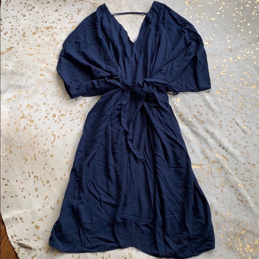 7115 by Szeki Linen Blend Dress